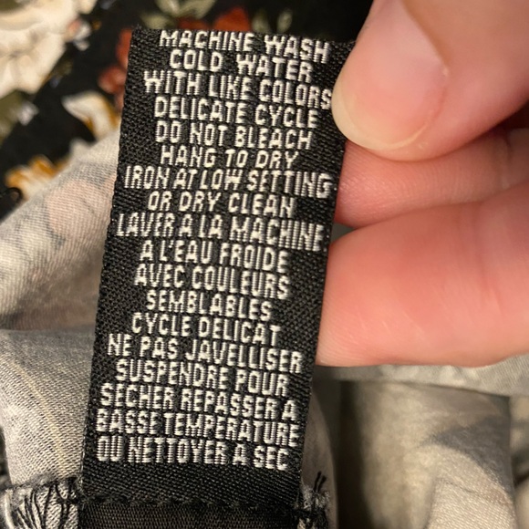 Jules & Leopold floral stretch casual dress ankle pants stretchy sz XL EUC - Picture 3 of 9